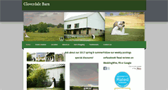 Desktop Screenshot of cloverdalebarn.com